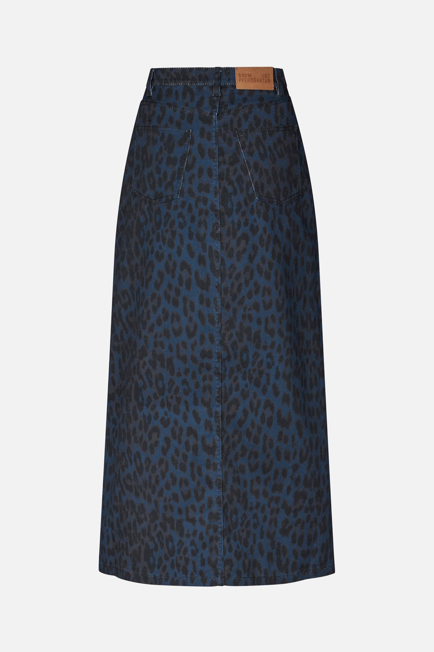 SIGGE SKIRT | Blue Leopard