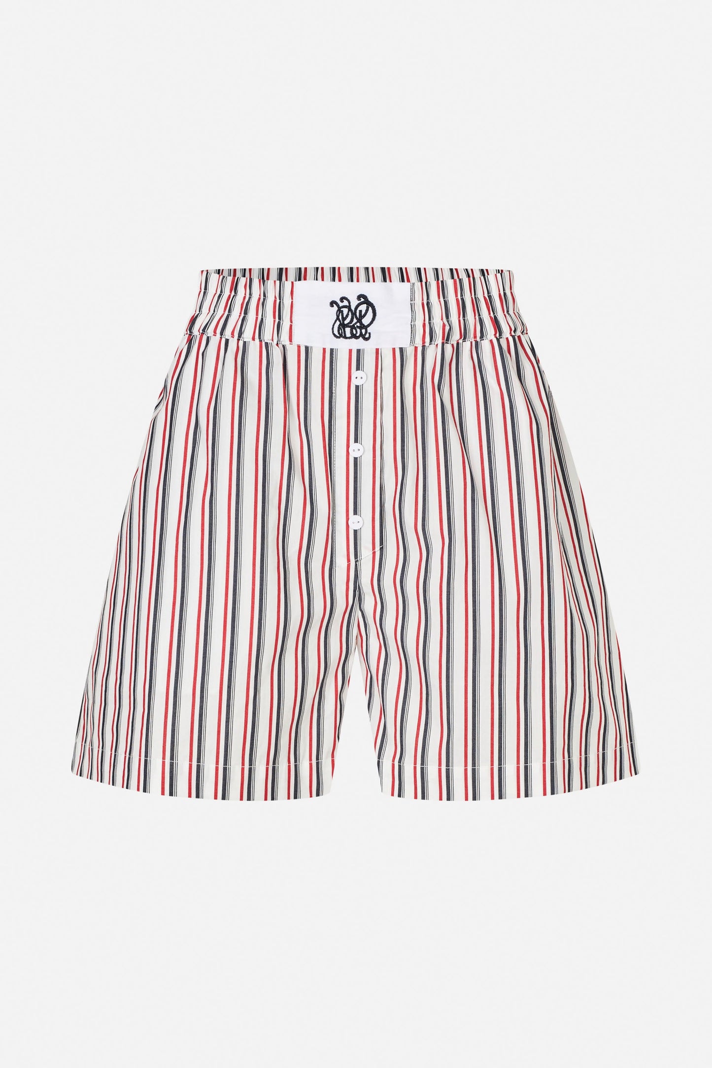 NATIE SHORTS | Haute Red Stripe