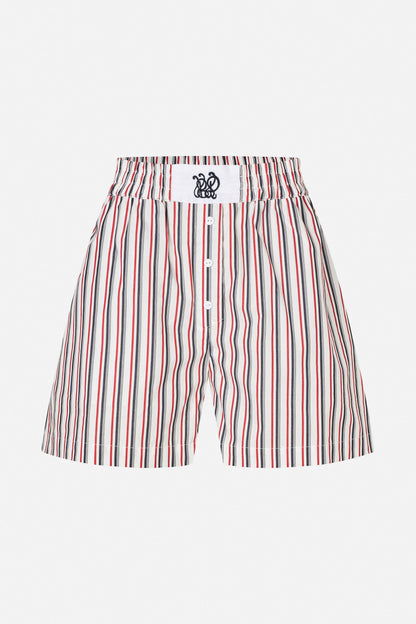 NATIE SHORTS | Haute Red Stripe