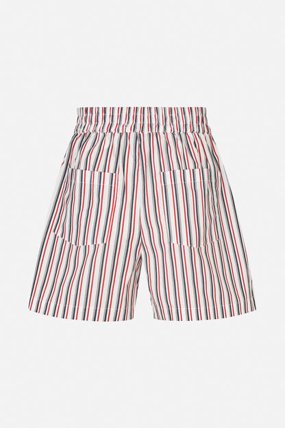 NATIE SHORTS | Haute Red Stripe
