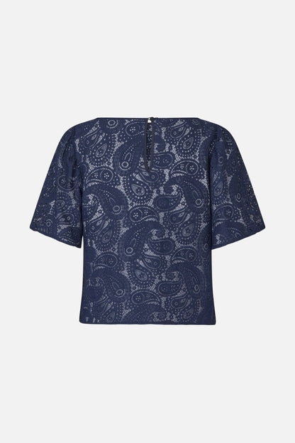 MERA BLOUSE | Evening Blue