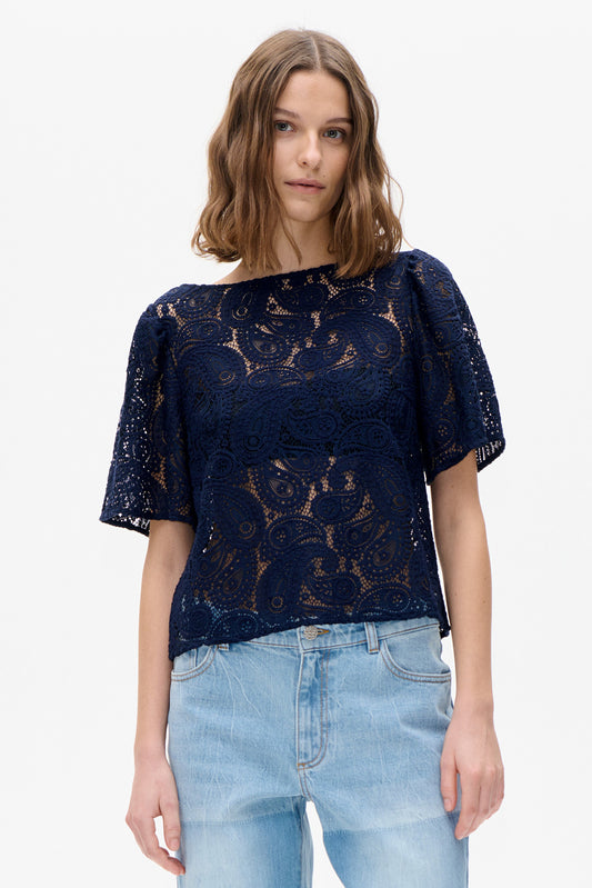 MERA BLOUSE | Evening Blue