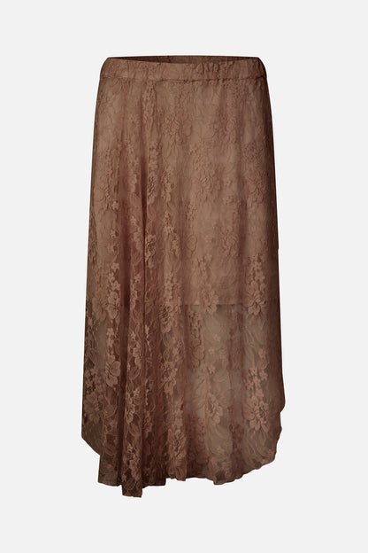 SELMO SKIRT | Mocha Camel