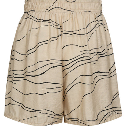 Evy shorts / 100266 - Cream Graphic